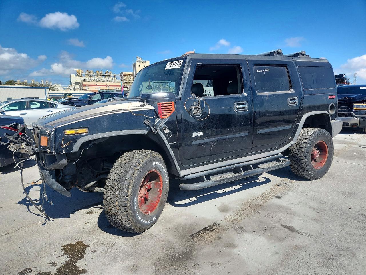 2003 Hummer H2, VIN 5GRGN23U53H102439 — All over