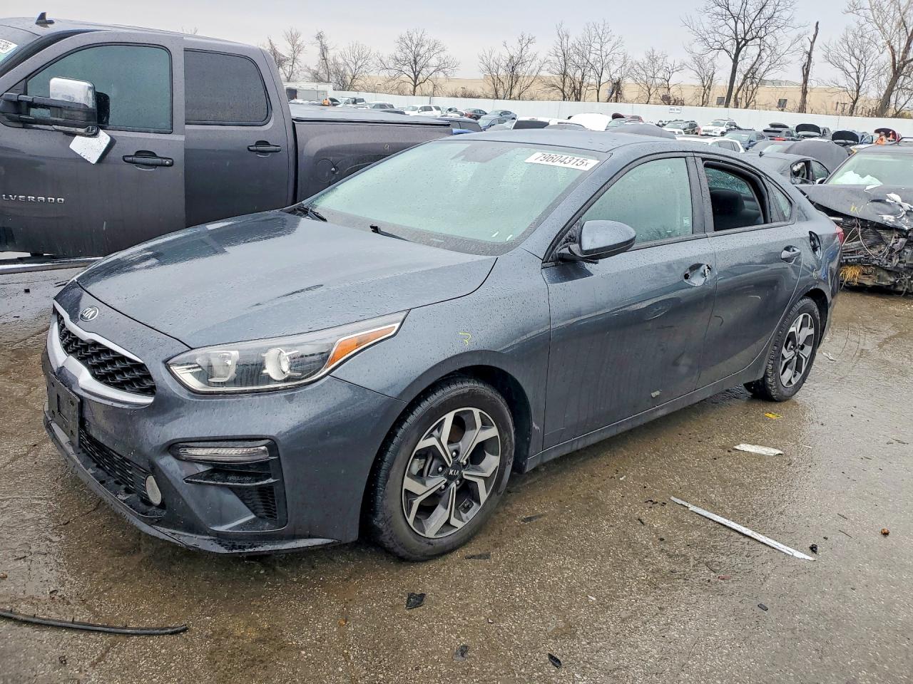2020 Kia Forte FE, VIN 3KPF24AD6LE188080 — Vandalism