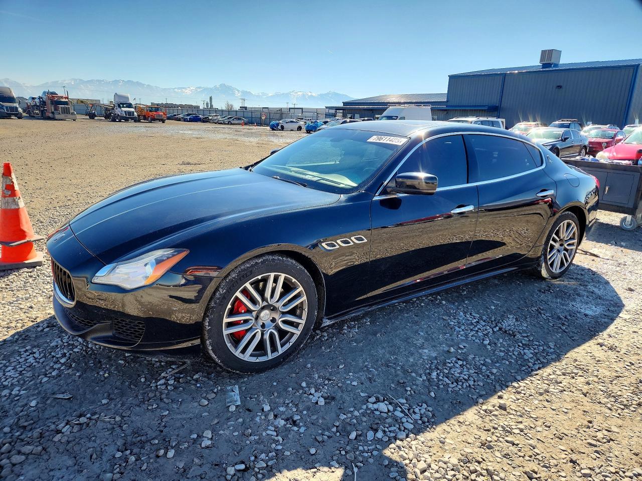 2015 Maserati Quattroporte S Q4, VIN ZAM56RRA1F1137953 — Vandalism