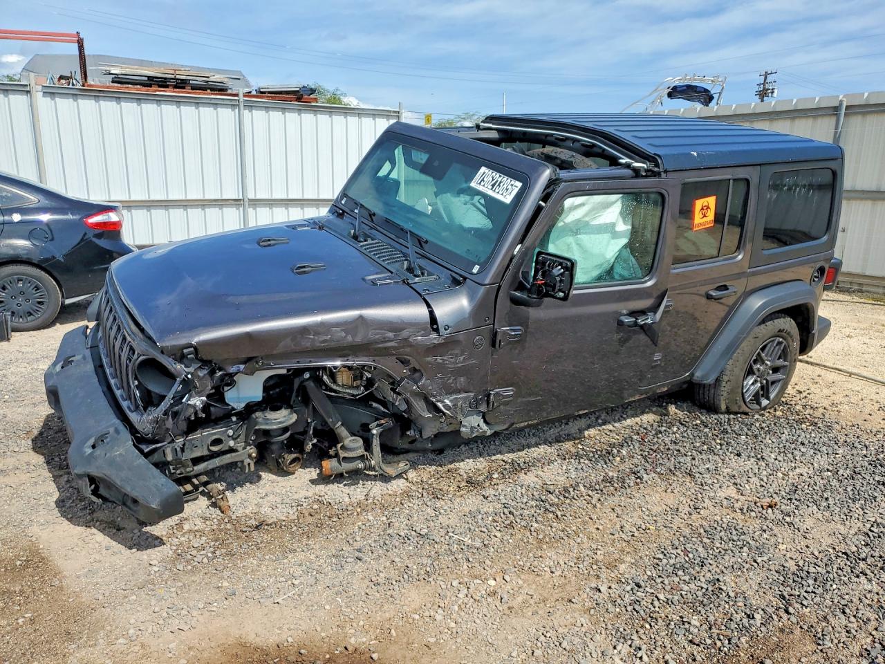 2025 Jeep Wrangler Sport S, VIN 1C4PJXDN9SW538593 — Front end
