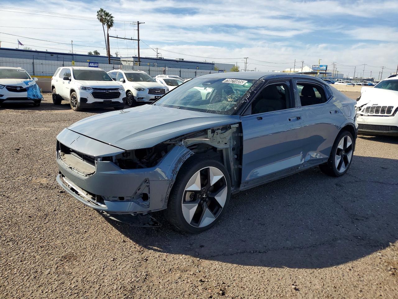 2023 Polestar 2, VIN YSMEG3KAXPL141504 — Front end