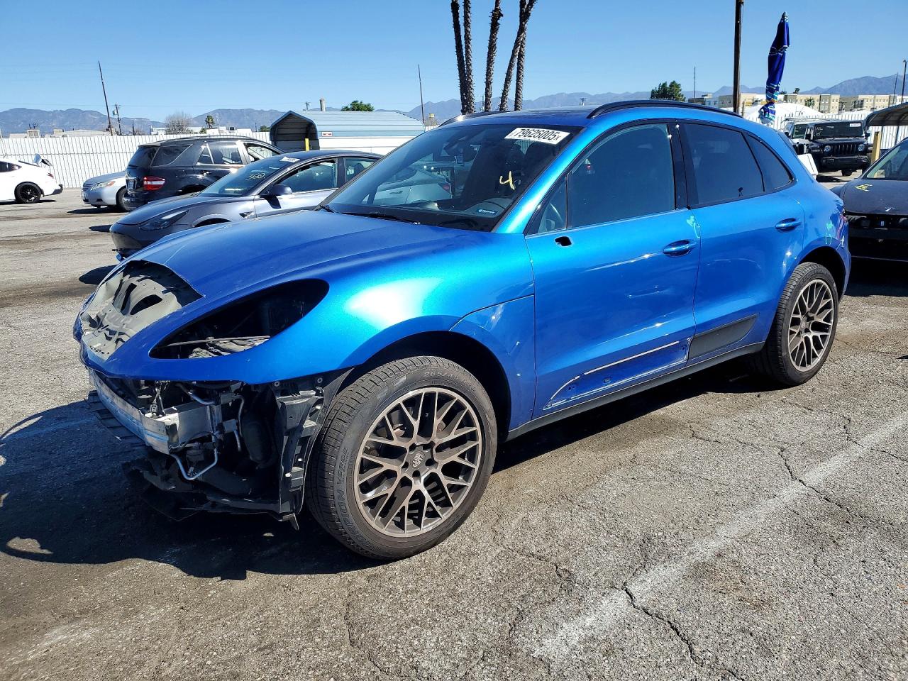 2018 Porsche Macan, VIN WP1AA2A53JLB24334 — Front end