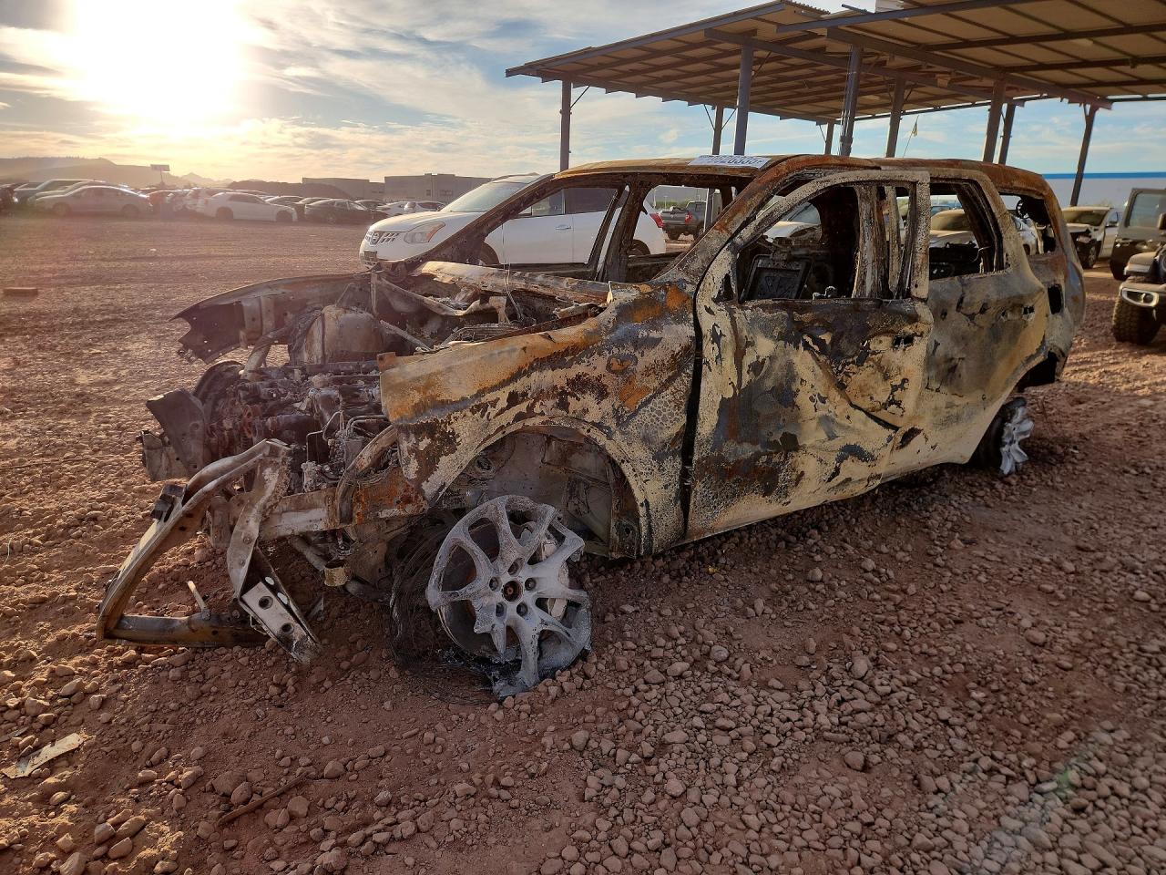 2022 Dodge Durango SRT 392, VIN 1C4SDJGJ6NC217141 — Vandalism