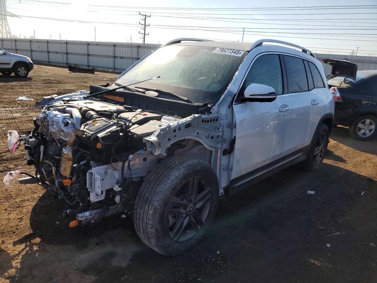 2025 Mercedes-Benz GLB 250, VIN W1N4M4HB7SW435464 — Stripped