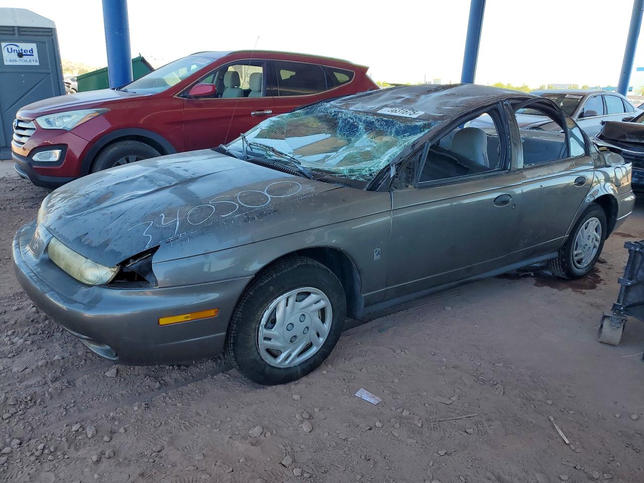 1998 Saturn SL, VIN 1G8ZH5281WZ229124 — All over