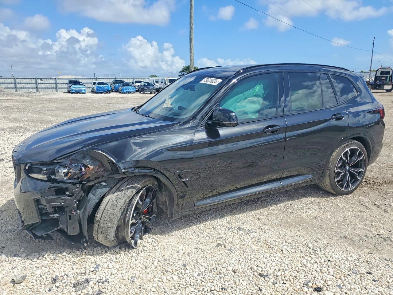 2024 BMW X3 M, VIN 5YM13EC02R9W10597 — Front end