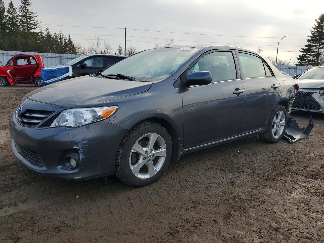 2013 Toyota Corolla LE, VIN 2T1BU4EE8DC107284 — Rear end