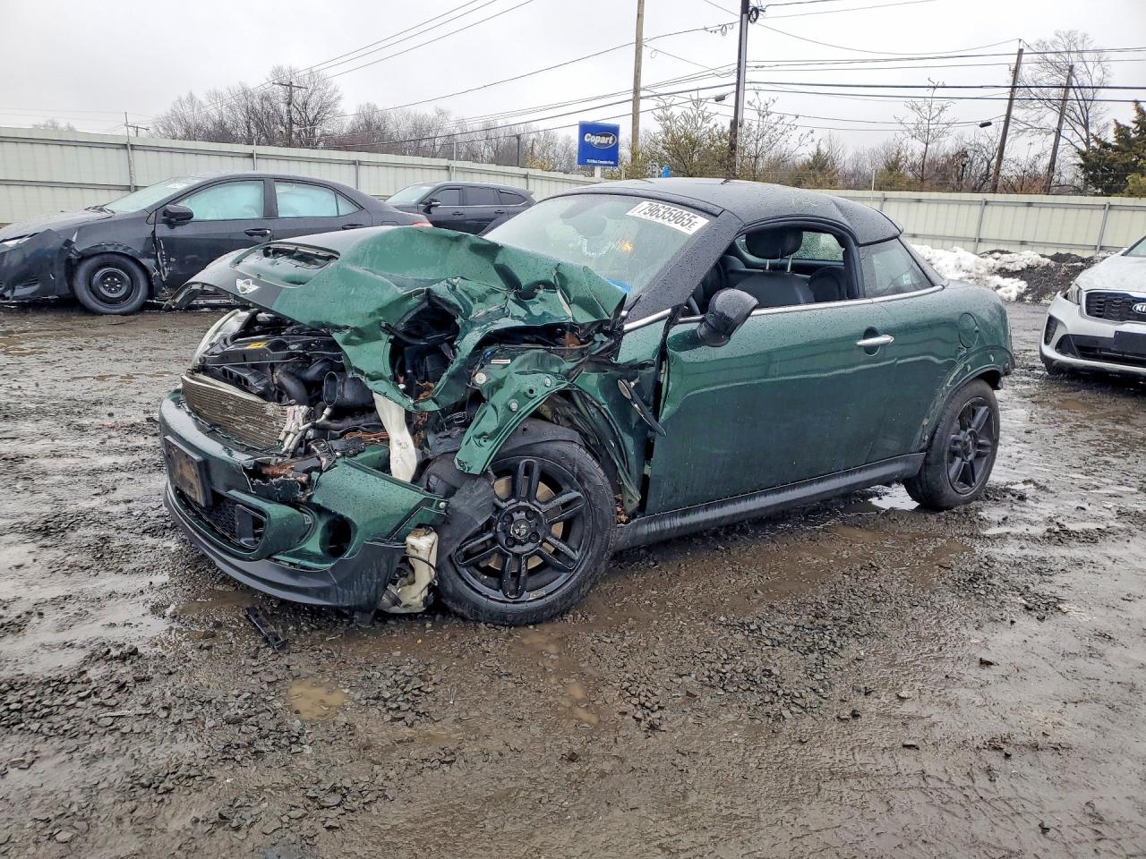 2014 MINI Coupe S, VIN WMWSX3C57ET409189 — Front end