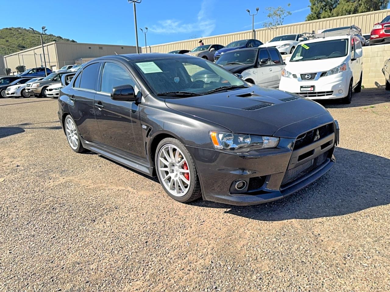 2012 Mitsubishi Lancer Evolution GSR, VIN JA32W8FV3CU014026 — Prior damage history