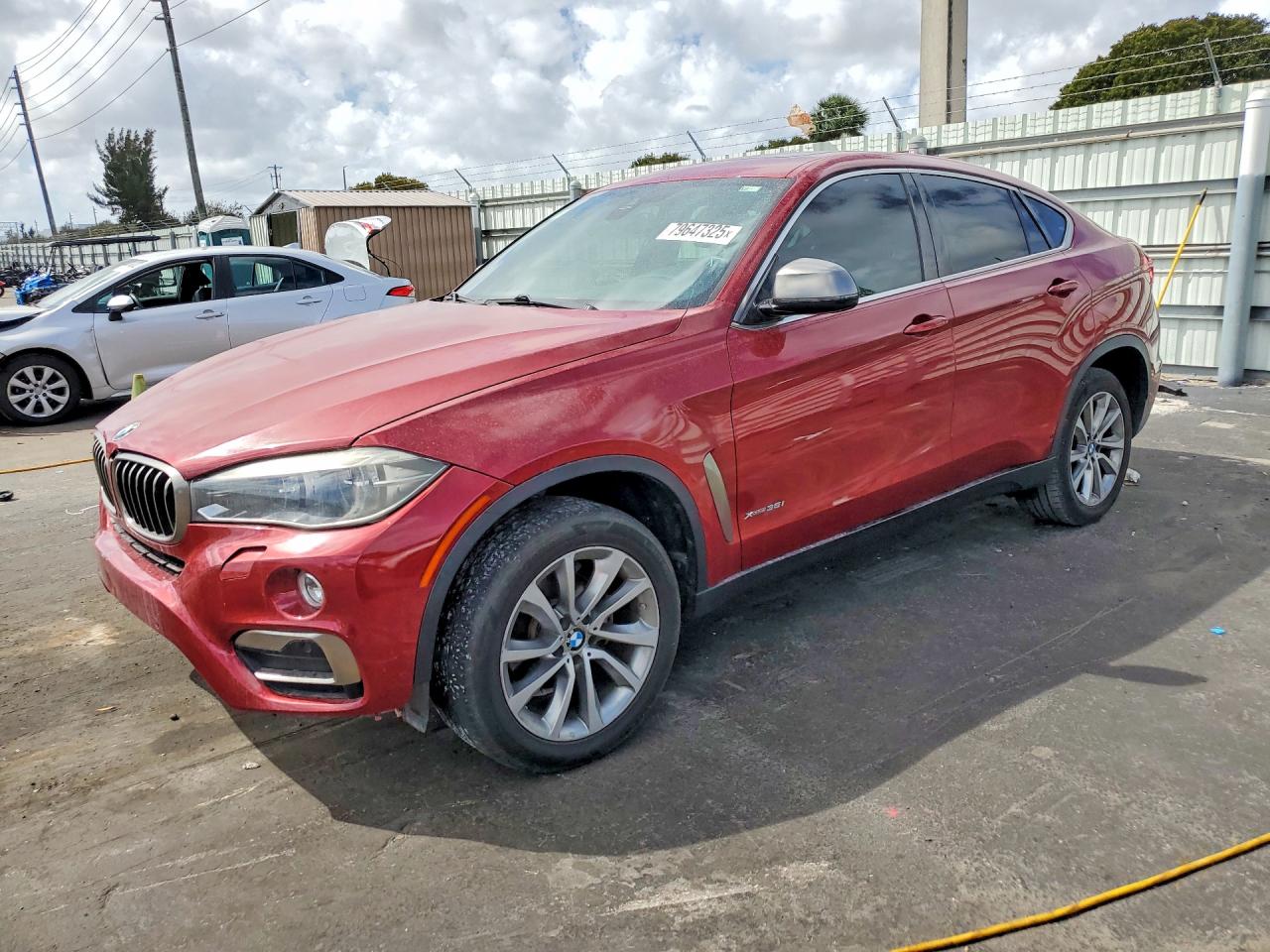 2017 BMW X6 xDrive35i, VIN 5UXKU2C33H0X46953 — Undercarriage