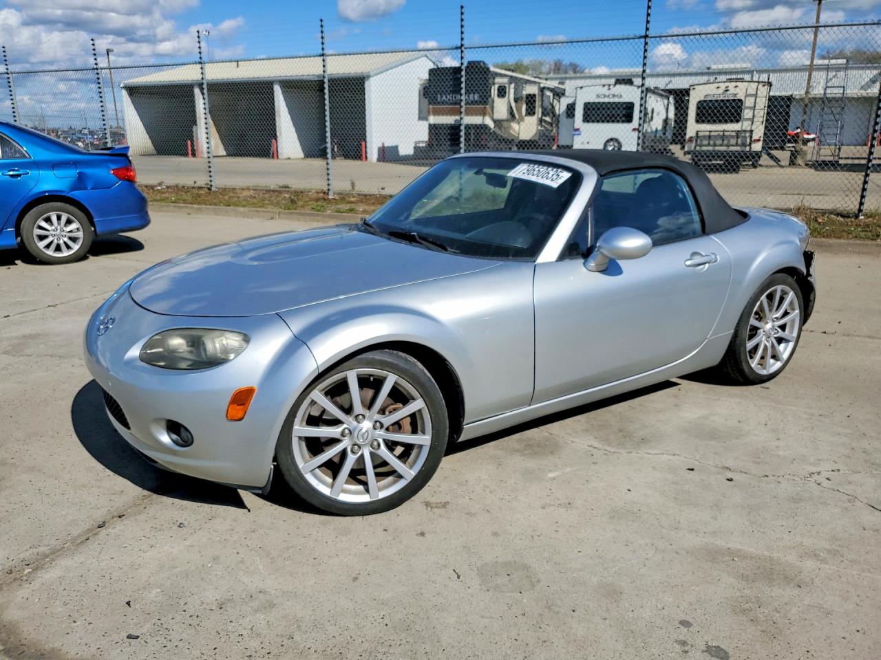 2006 Mazda MX-5 Miata Touring, VIN JM1NC25F560106572 — Rear end