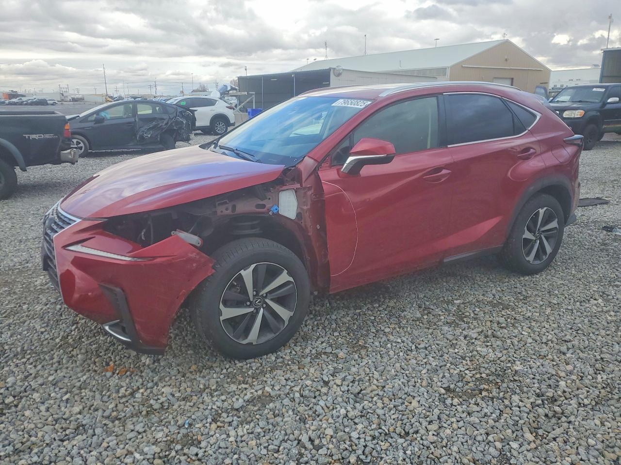 2018 Lexus NX 300, VIN JTJYARBZ9J2114209 — Front end