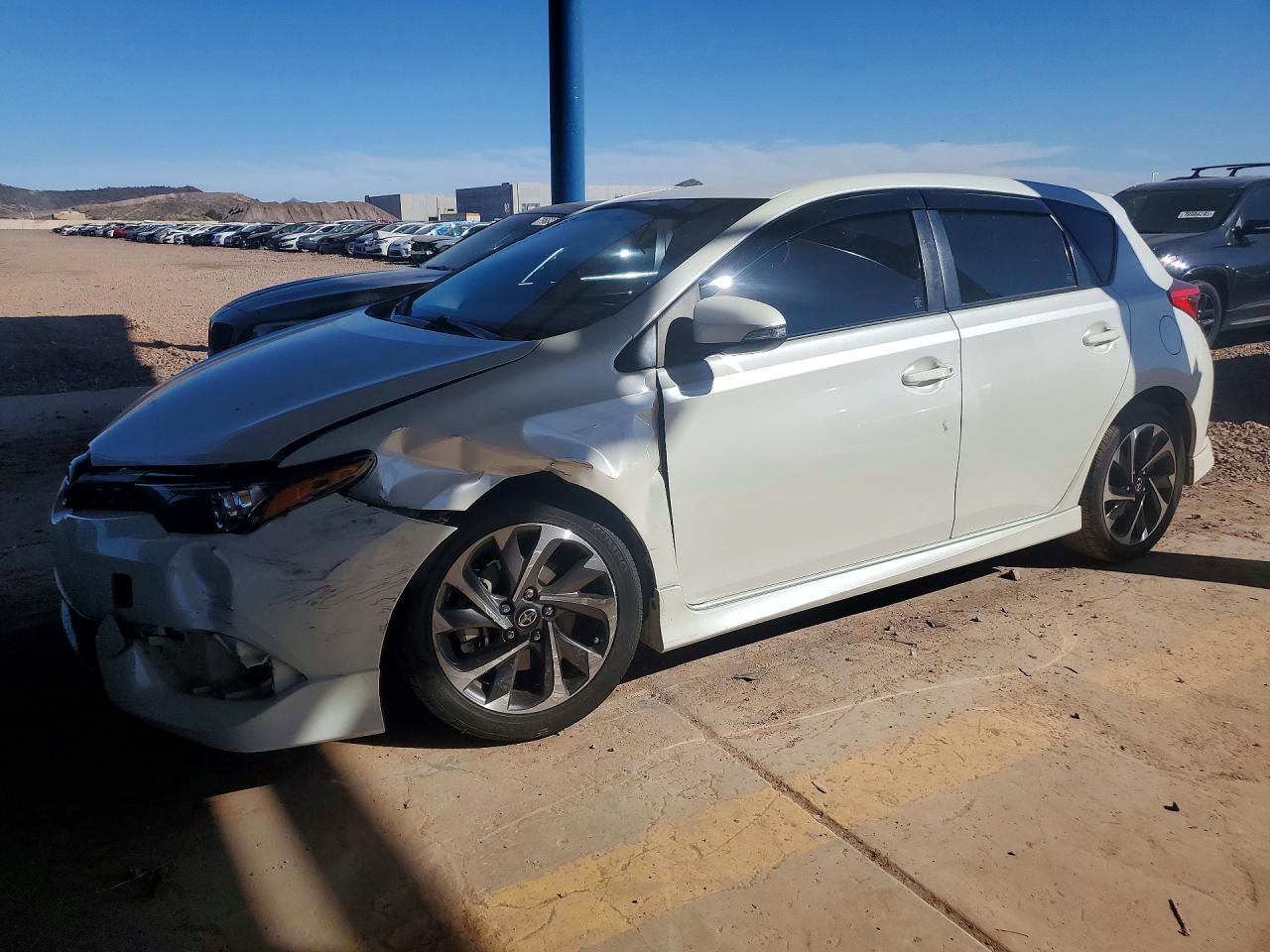 2016 Scion iM, VIN JTNKARJE1GJ505906 — Front end