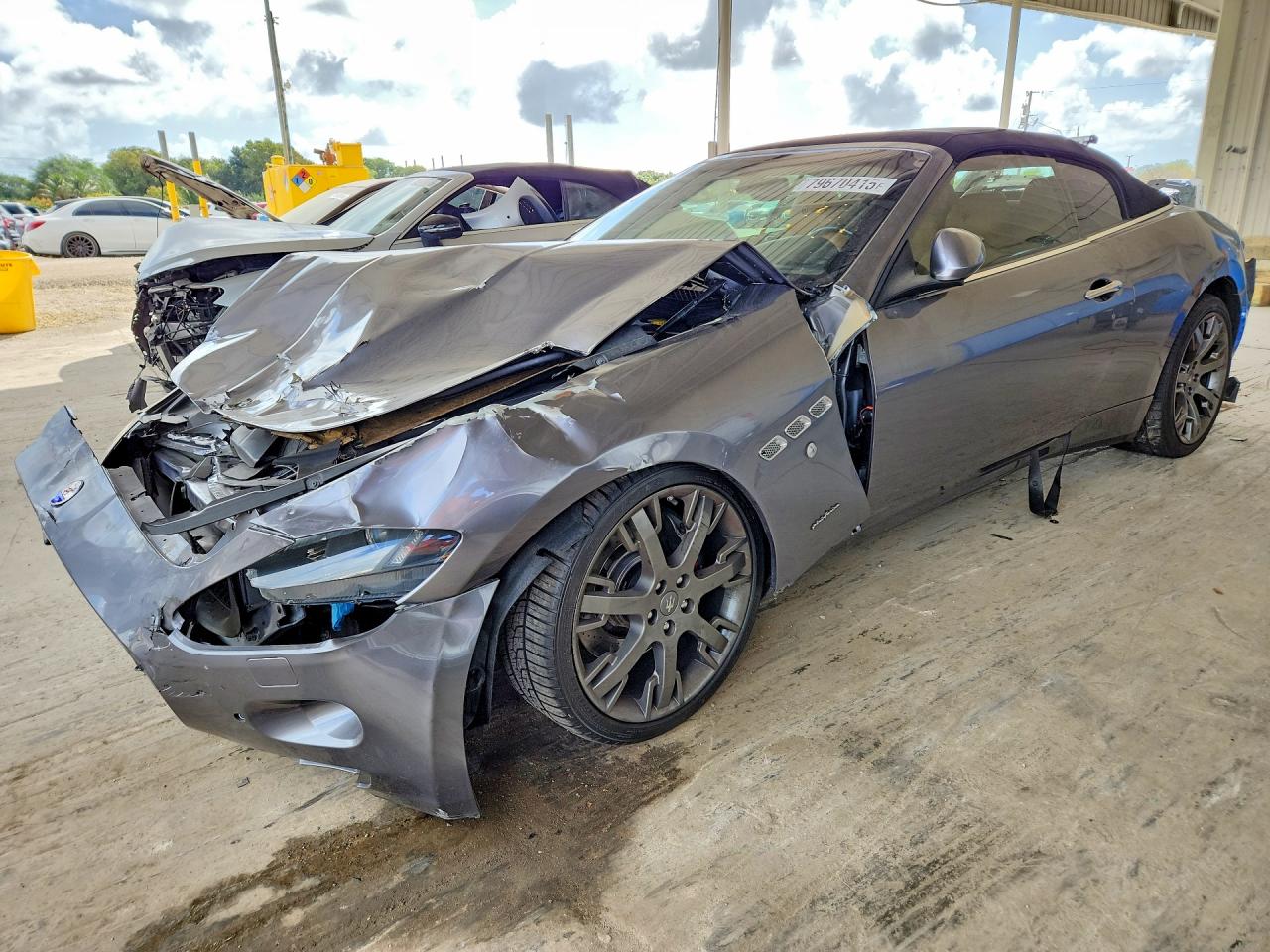 2013 Maserati GranTurismo, VIN ZAM45MMA0D0071715 — Front end