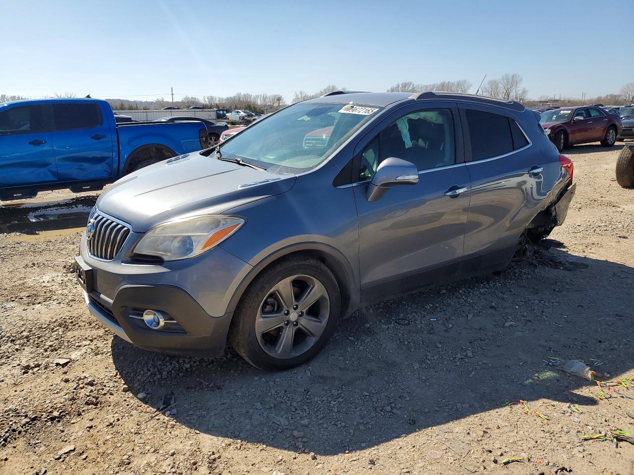 2014 Buick Encore Convenience, VIN KL4CJFSB6EB533780 — Undercarriage