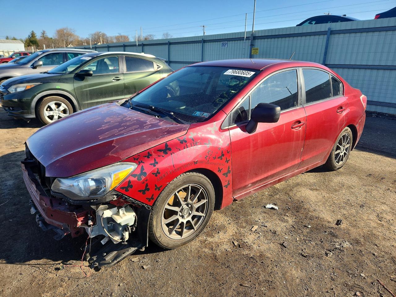 2014 Subaru Impreza, VIN JF1GJAA68EH014232 — Side