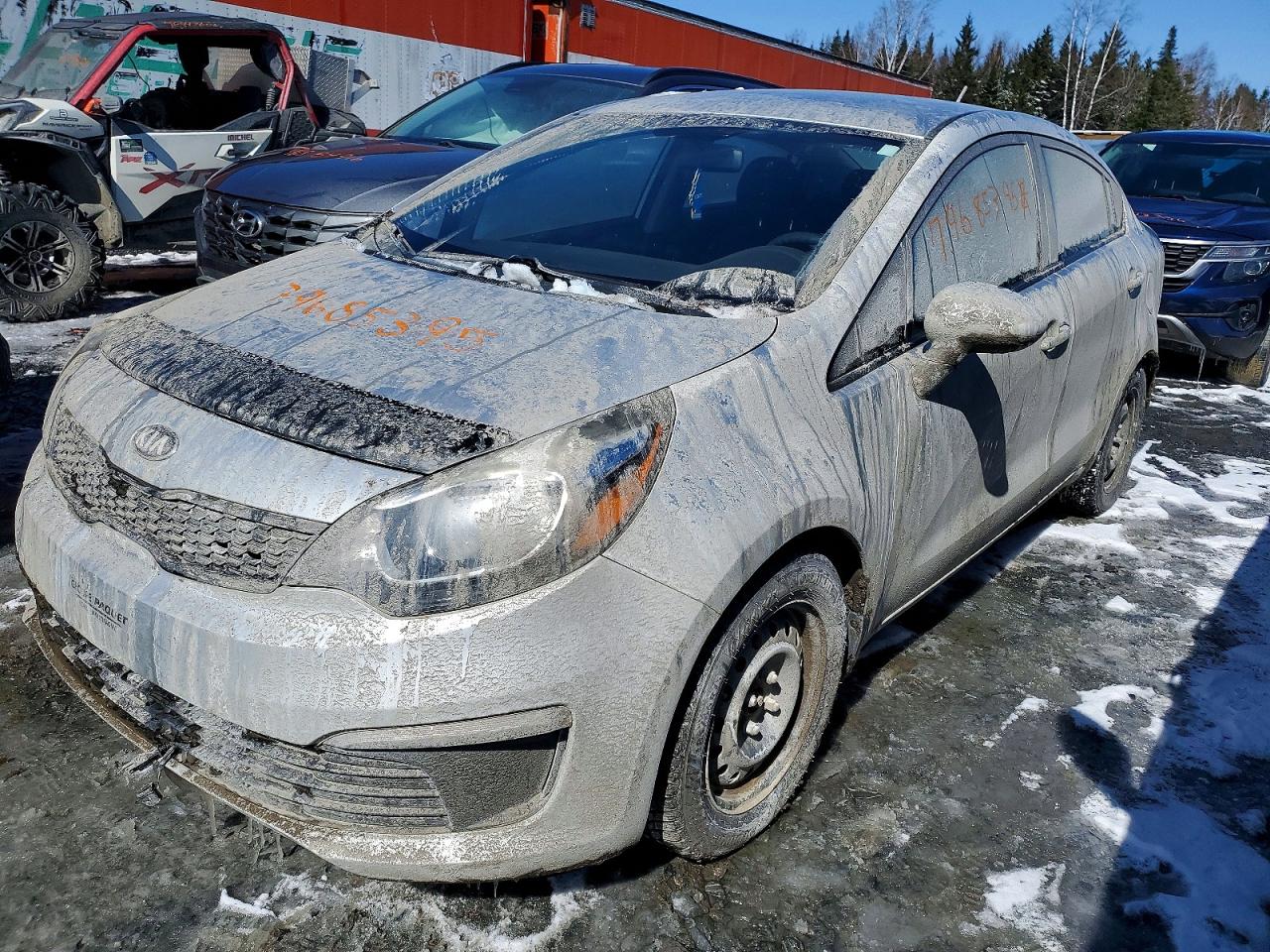 2016 Kia Rio LX, VIN KNADM4A31G6539706 — Side