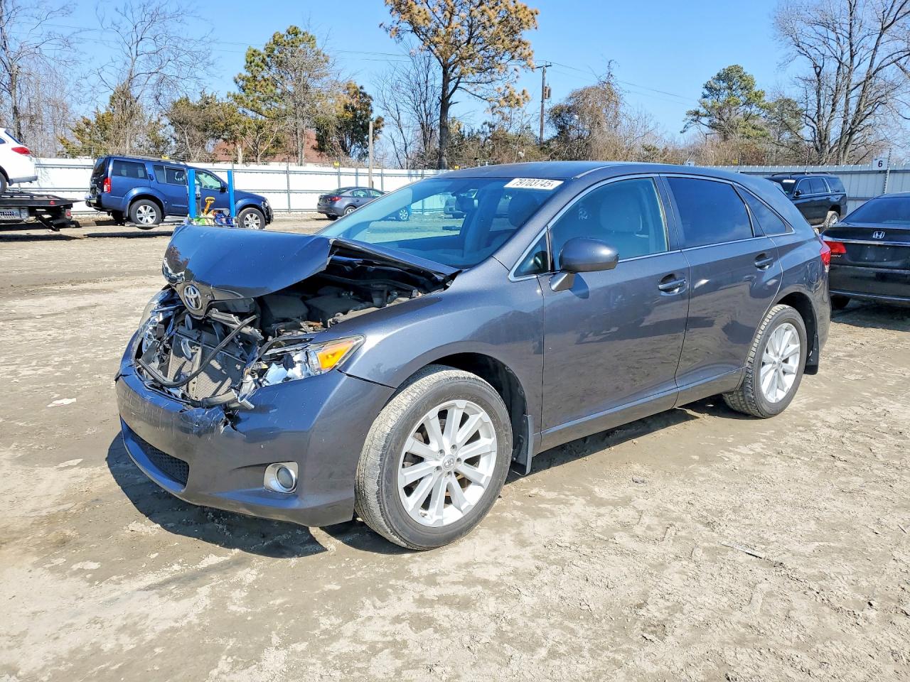 2012 Toyota Venza LE, VIN 4T3BA3BB7CU030778 — Front end
