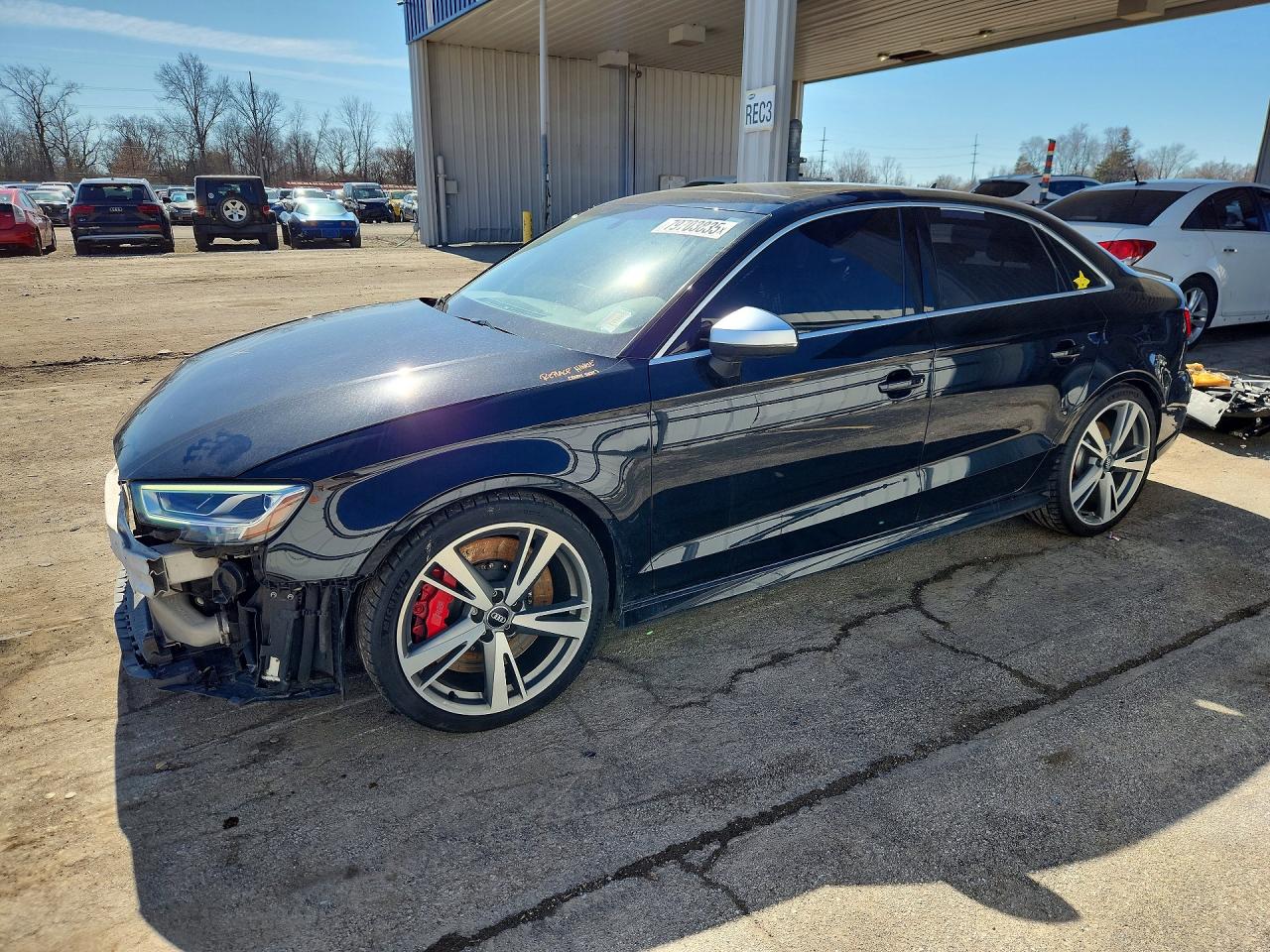 2018 Audi RS 3, VIN WUABWGFF2J1902451 — Перед