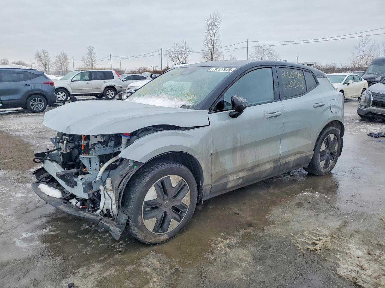 2025 Volvo Ex30 Ultra, VIN YV4EK3ZL7SS109106 — Front end