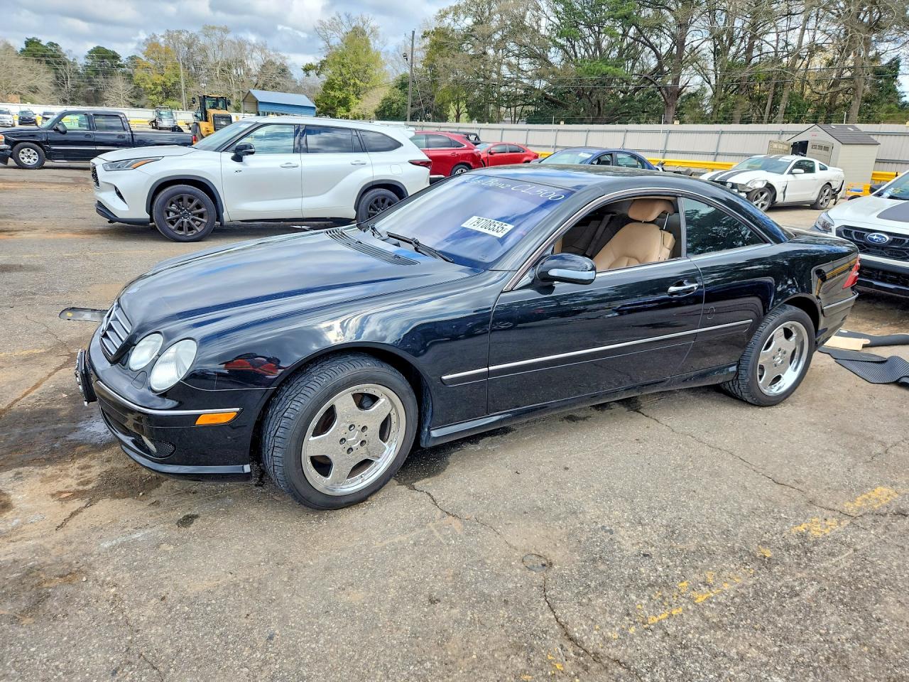 2001 Mercedes-Benz CL 500/600, VIN WDBPJ75J51A016338 — Front end