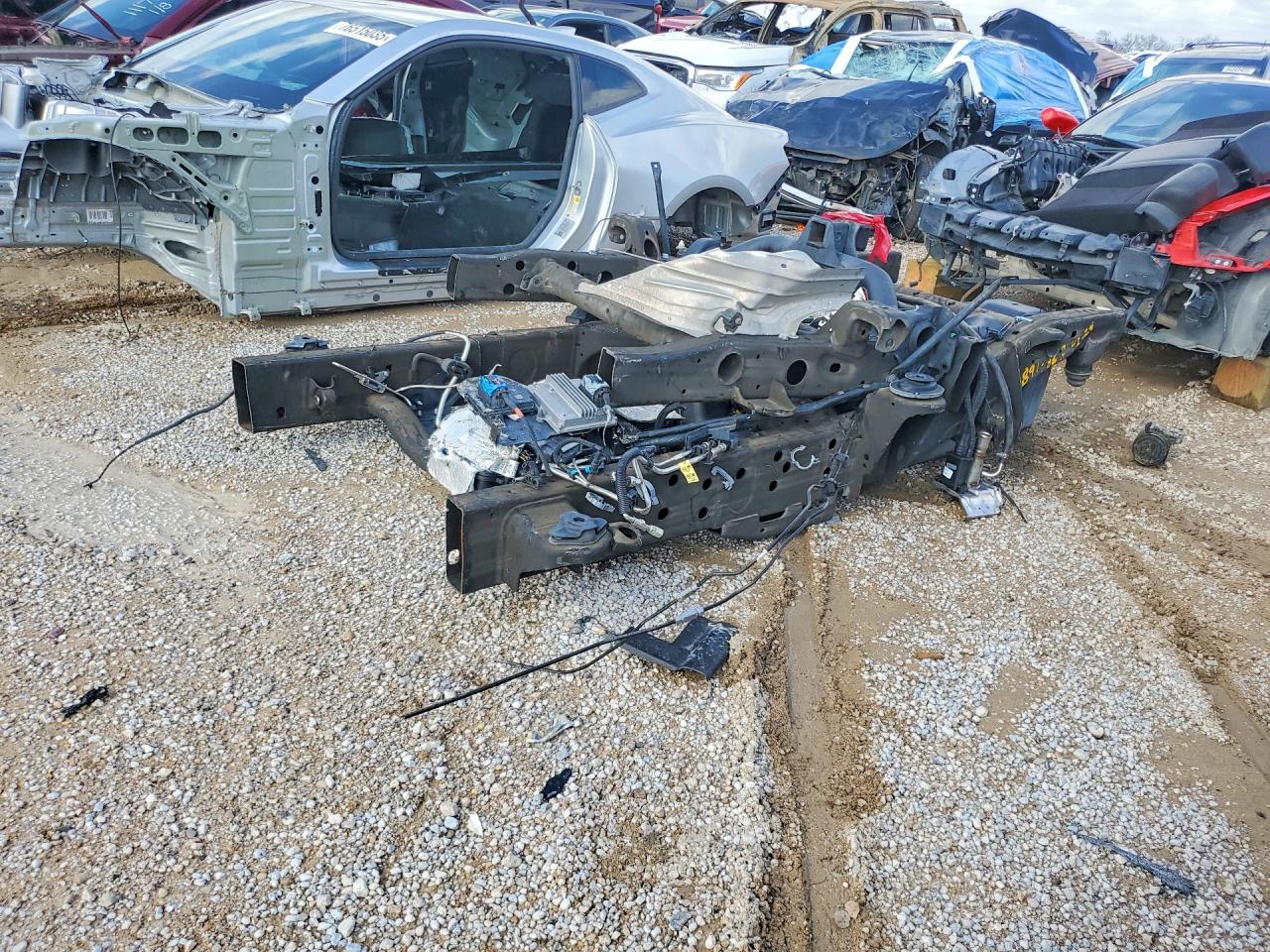 2022 GMC Sierra 2500HD Denali, VIN 1GT49REY0NF149264 — Stripped