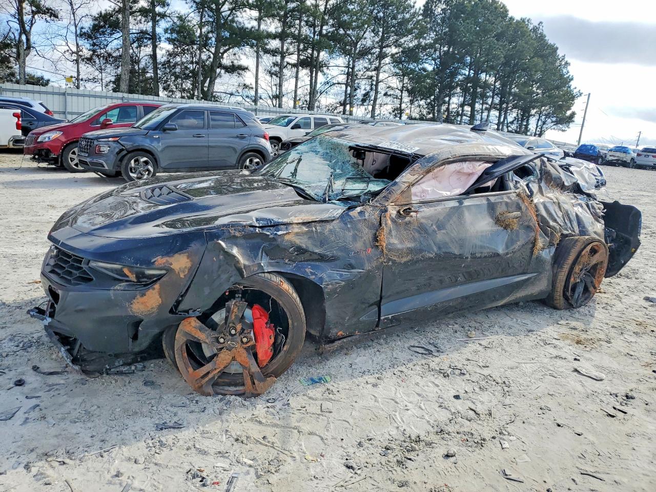 2021 Chevrolet Camaro LT1, VIN 1G1FF1R70M0115663 — All over