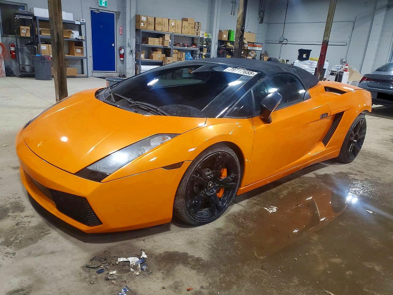 2008 Lamborghini Gallardo, VIN ZHWGU22T48LA06703 — Фото с аукциона