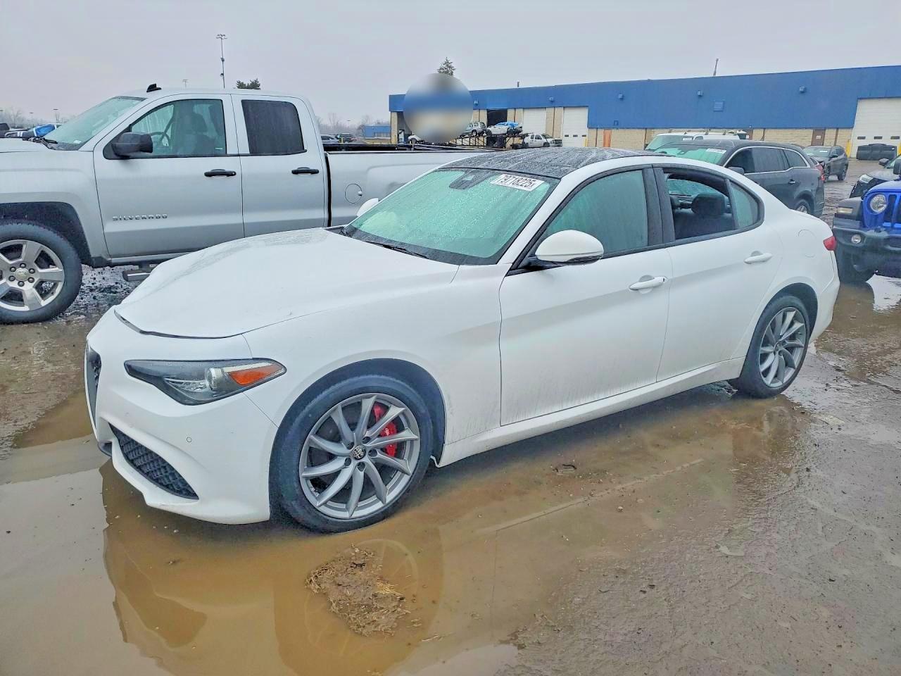 2023 Alfa Romeo Giulia, VIN ZARFANAN0P7673778 — Front end