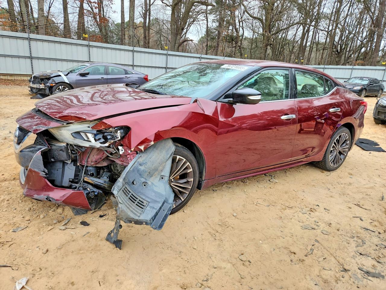 2016 Nissan Maxima SV, VIN 1N4AA6AP4GC440690 — Перед