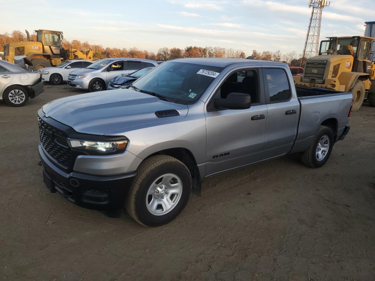 2025 Ram 1500 Tradesman, VIN 1C6RRFCG6SN544055 — Зад