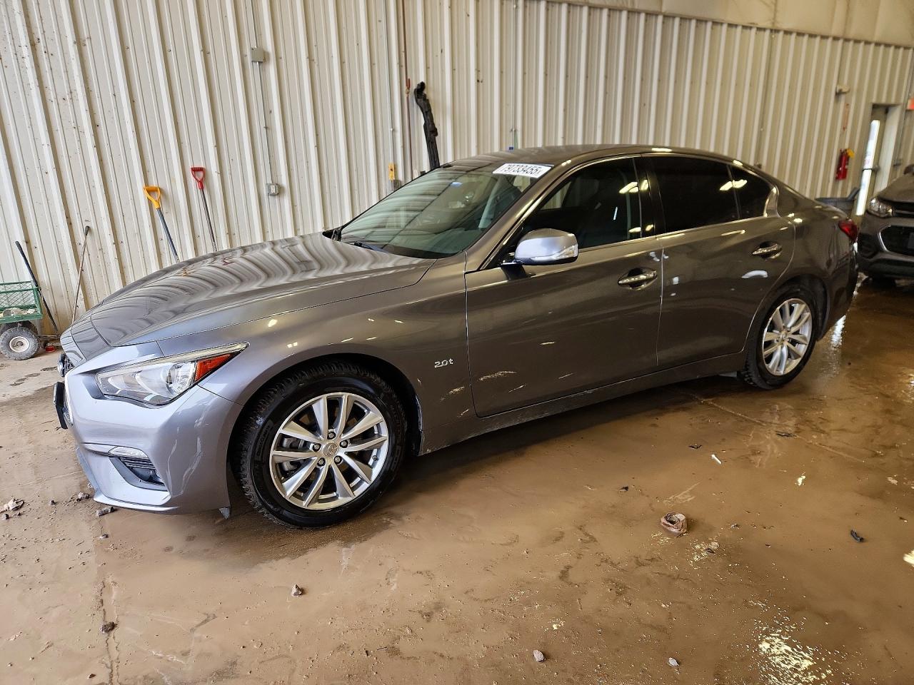 2018 Infiniti Q50 Pure, VIN JN1CV7AP8JM241188 — Vandalism