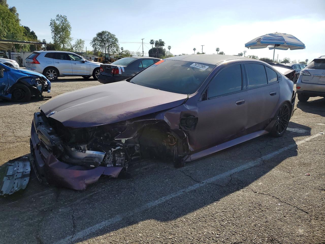2025 BMW M5, VIN WBS83FK00SCU35556 — Front end