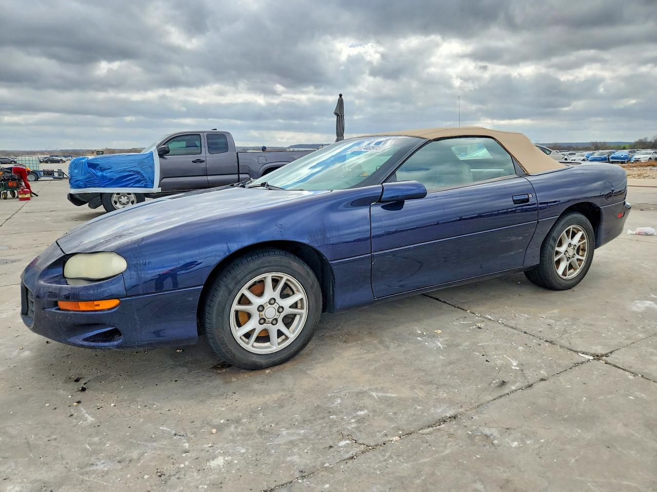 2001 Chevrolet Camaro, VIN 2G1FP32K612117063 — Burn
