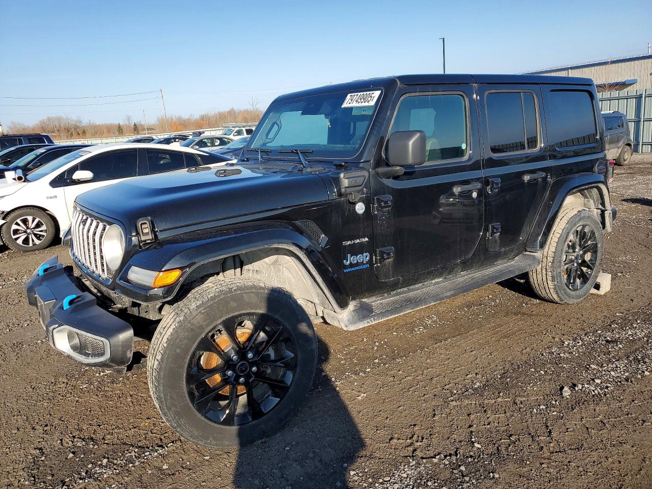 2024 Jeep Wrangler Sahara, VIN 1C4RJXP65RW185387 — Interior fire