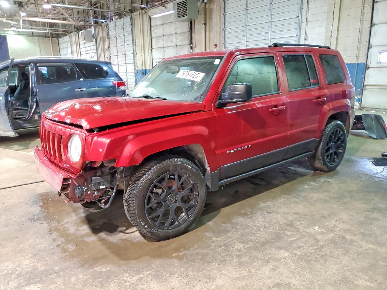 2017 Jeep Patriot Sport, VIN 1C4NJPBA1HD136420 — Front end