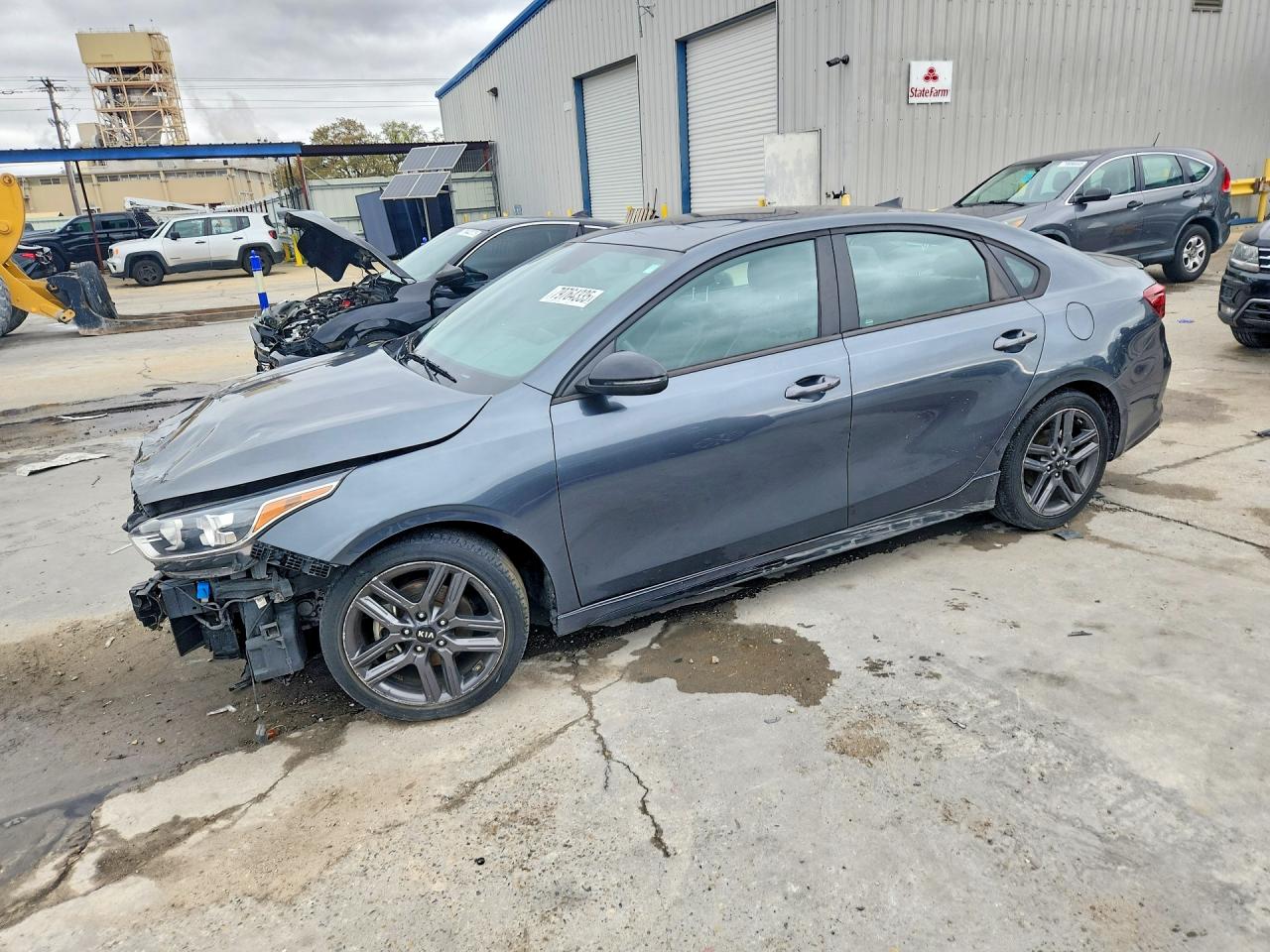 2021 Kia Forte GT-Line, VIN 3KPF34AD0ME329661 — Front end