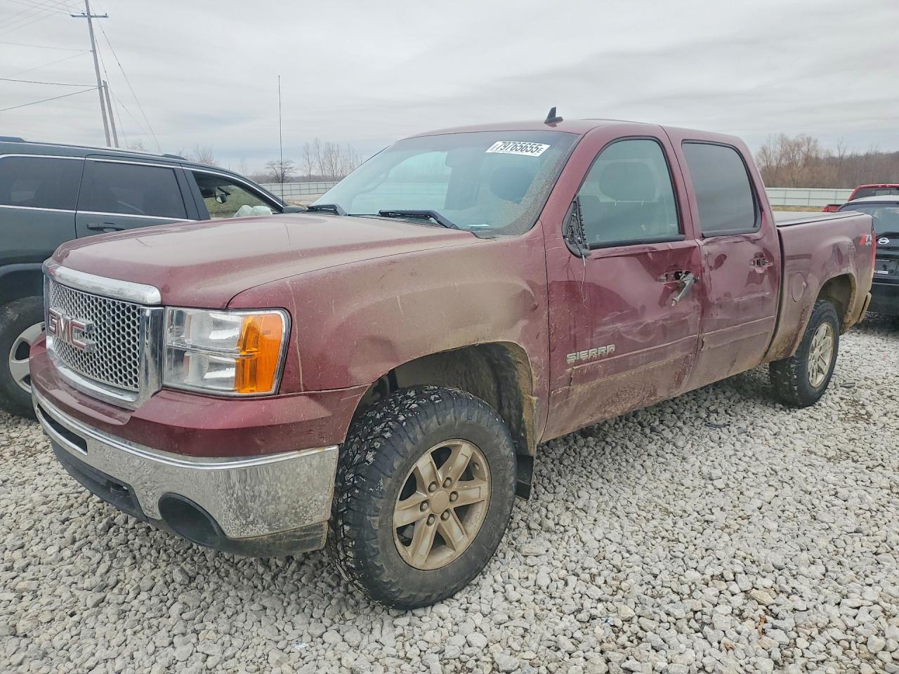 2013 GMC Sierra 1500 SLE, VIN 3GTP2VE73DG219502 — All over
