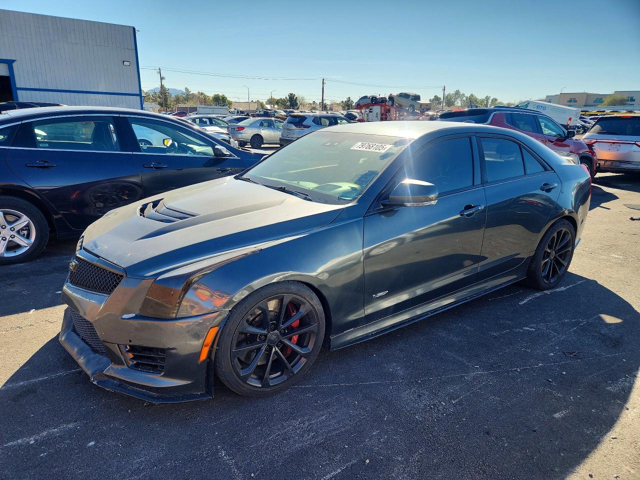 2016 Cadillac ATS-V, VIN 1G6AN5RY9G0153209 — Механическое