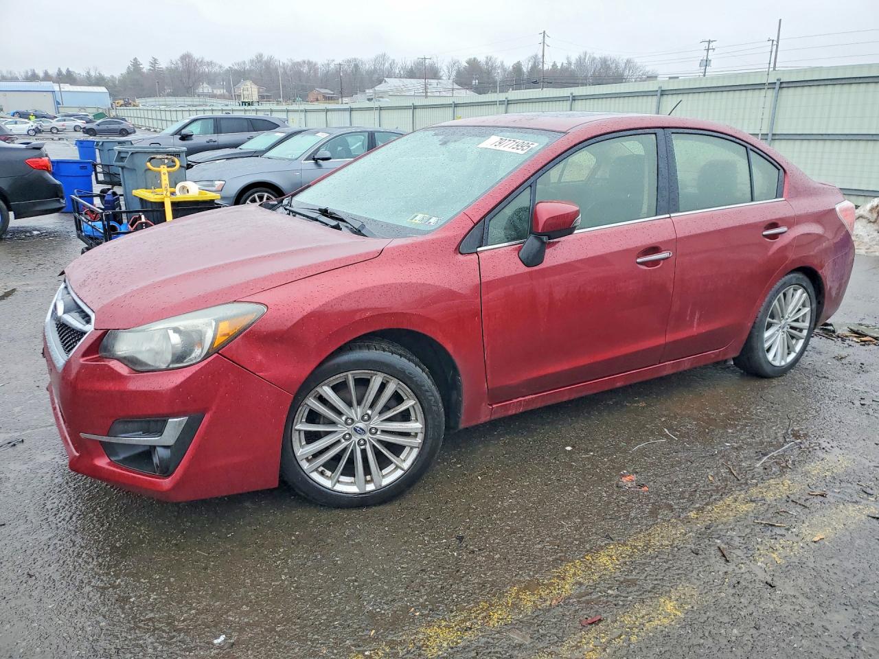 2015 Subaru Impreza Limited, VIN JF1GJAS69FH007936 — Front end