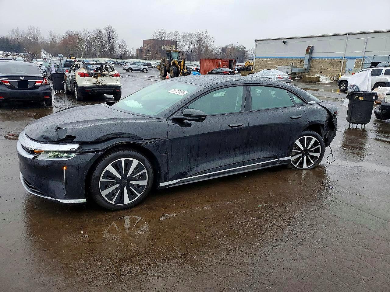 2026 Lucid Air Pure, VIN 50EA1PGA6TA019400 — Rear end