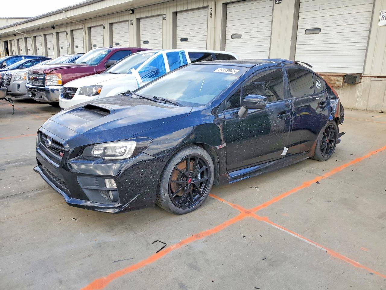 2015 Subaru WRX STI Limited, VIN JF1VA2S67F9815158 — Rear end