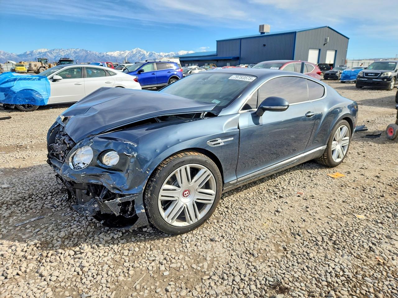 2016 Bentley Continental GT, VIN SCBFT7ZA2GC057818 — Front end