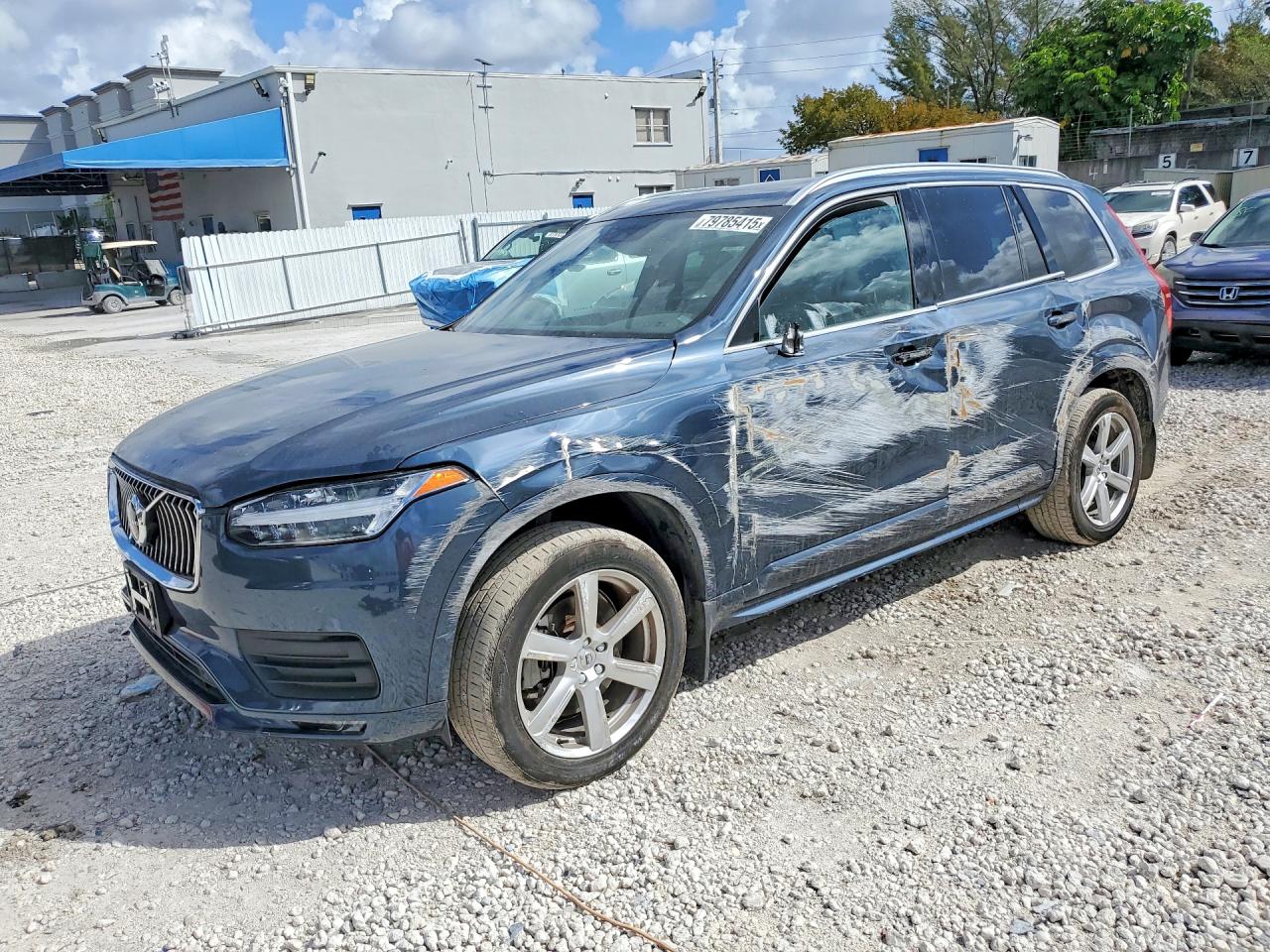 2022 Volvo XC90 Momentum, VIN YV4A22PK9N1816527 — Опрокидывание