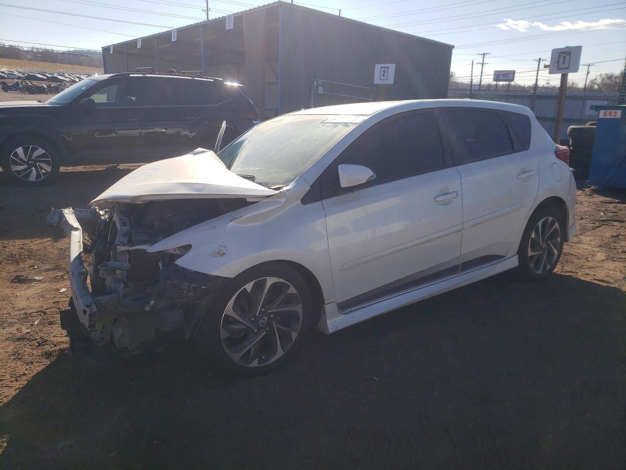 2016 Scion iM, VIN JTNKARJE4GJ507472 — Front end