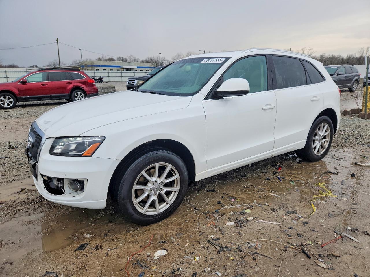 2011 Audi Q5 Premium Plus, VIN WA1LFAFP1BA101514 — Front end