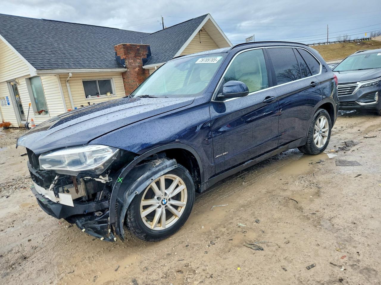 2015 BMW X5 xDrive35i, VIN 5UXKR0C56F0P15832 — Front end