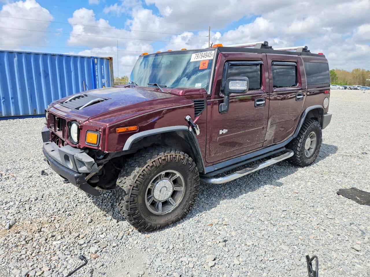 2006 Hummer H2, VIN 5GRGN23U06H117953 — All over