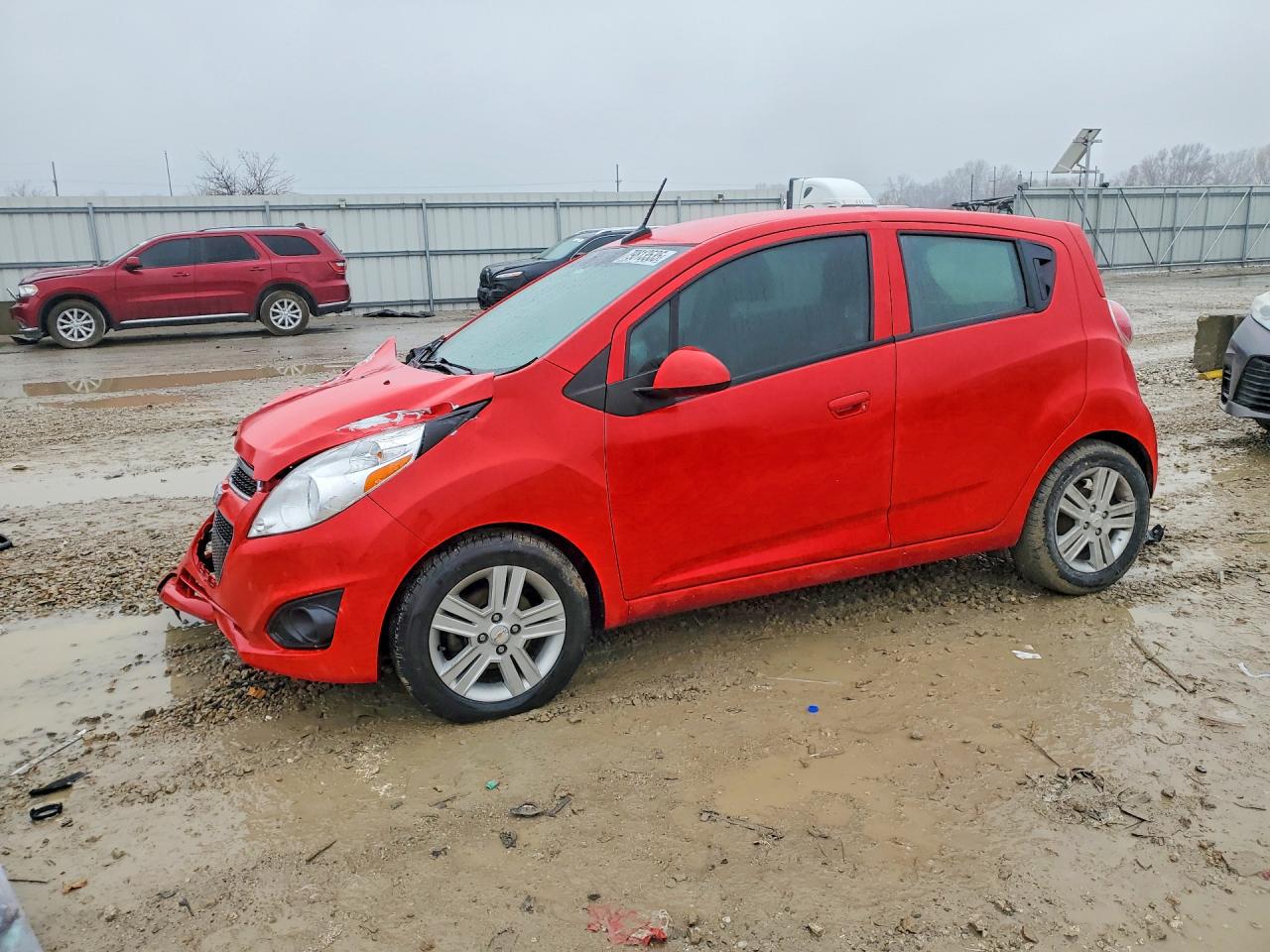 2014 Chevrolet Spark LT, VIN KL8CD6S99EC540770 — Undercarriage
