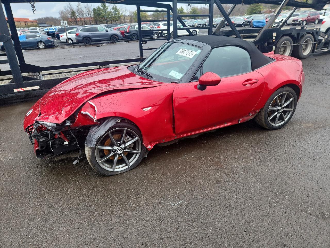 2016 Mazda MX-5 Miata Grand Touring, VIN JM1NDAD79G0102057 — Front end